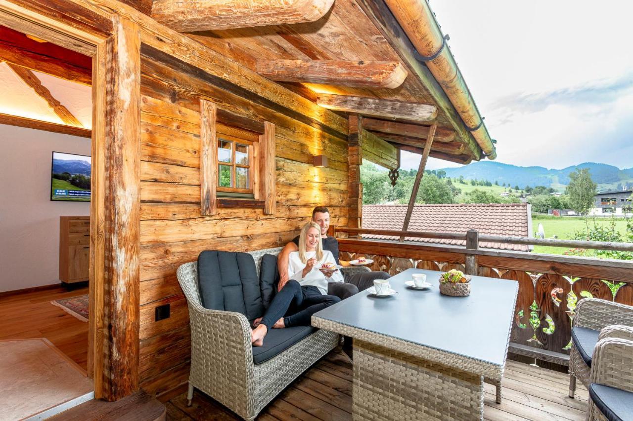 Ferienwohnung Haus Eder Saalfelden Exterior foto