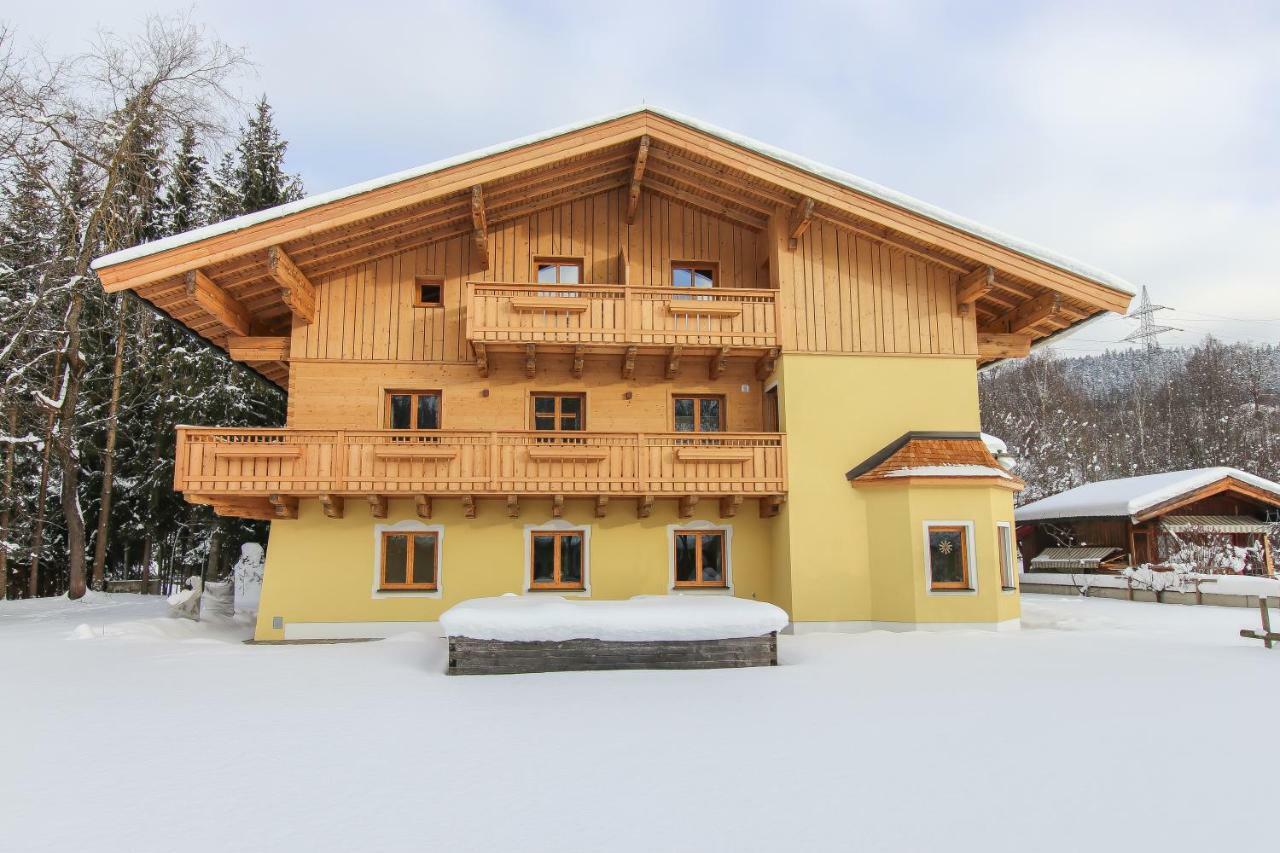 Ferienwohnung Haus Eder Saalfelden Exterior foto